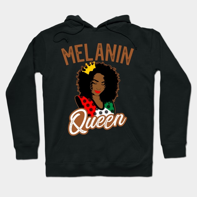Melanin queen hoodie shop